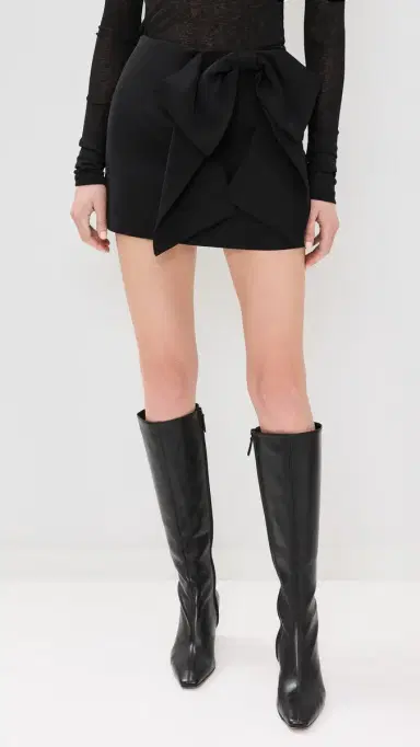 endless rose Bow Mini Skort Black | Thumbnail 2 endless rose Bow Mini Skort Black | Thumbnail 2