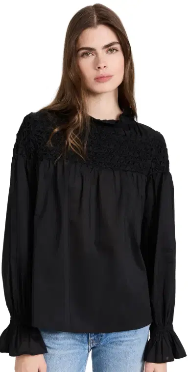 Merlette Majorelle Top Black | Thumbnail 1 Merlette Majorelle Top Black | Thumbnail 1