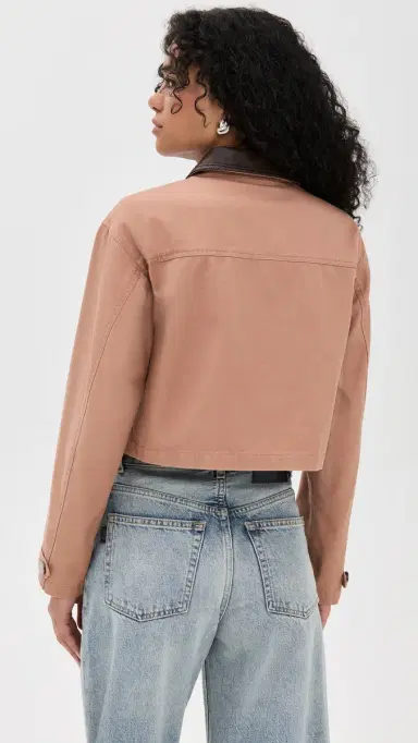 LE BOP Harriet Cropped Jacket ocha | Thumbnail 3 LE BOP Harriet Cropped Jacket ocha | Thumbnail 3