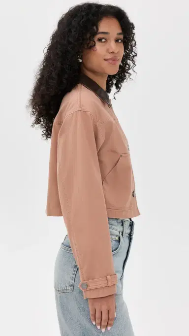 LE BOP Harriet Cropped Jacket ocha | Thumbnail 4 LE BOP Harriet Cropped Jacket ocha | Thumbnail 4