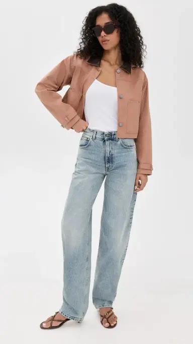 LE BOP Harriet Cropped Jacket ocha | Thumbnail 5 LE BOP Harriet Cropped Jacket ocha | Thumbnail 5