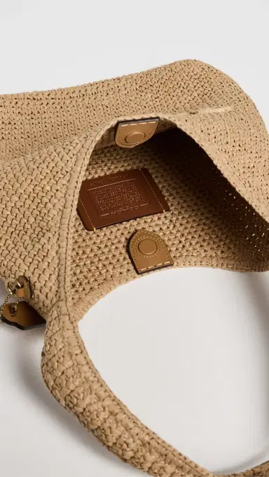 Coach Brooklyn Shoulder Bag 28 Natural One Size | Thumbnail 6 Coach Brooklyn Shoulder Bag 28 Natural One Size | Thumbnail 6