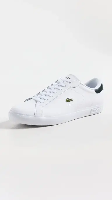 Lacoste Powercourt Sneakers White/Dark Green 9 | Thumbnail 2 Lacoste Powercourt Sneakers White/Dark Green 9 | Thumbnail 2