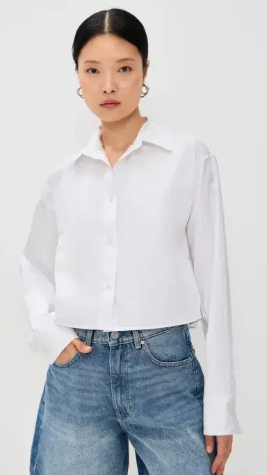 Sold Out NYC The Cropped Everything Shirt White | Thumbnail 2 Sold Out NYC The Cropped Everything Shirt White | Thumbnail 2
