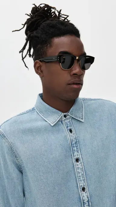 Ray-Ban Mega Clubmaster Sunglasses | Thumbnail 4 Ray-Ban Mega Clubmaster Sunglasses | Thumbnail 4