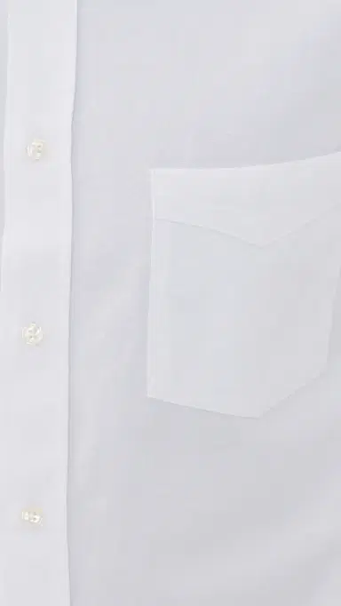Officine Generale New Oxford Button Down Shirt Optical White | Thumbnail 6 Officine Generale New Oxford Button Down Shirt Optical White | Thumbnail 6