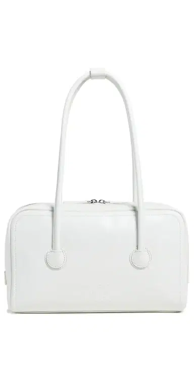 MARGESHERWOOD Soft Boston Bag White Crinkle One Size | Thumbnail 1 MARGESHERWOOD Soft Boston Bag White Crinkle One Size | Thumbnail 1