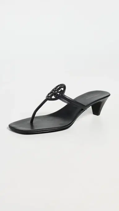 Tory Burch Miller Capri Kitten Heels Perfect Black / Perfect Black | Thumbnail 2 Tory Burch Miller Capri Kitten Heels Perfect Black / Perfect Black | Thumbnail 2