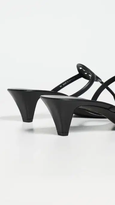 Tory Burch Miller Capri Kitten Heels Perfect Black / Perfect Black | Thumbnail 4 Tory Burch Miller Capri Kitten Heels Perfect Black / Perfect Black | Thumbnail 4