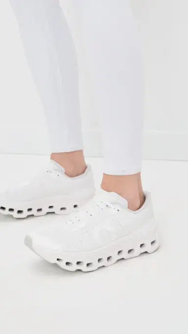 ON Cloudmonster Void Sneakers White White 7 | Thumbnail 3 ON Cloudmonster Void Sneakers White White 7 | Thumbnail 3
