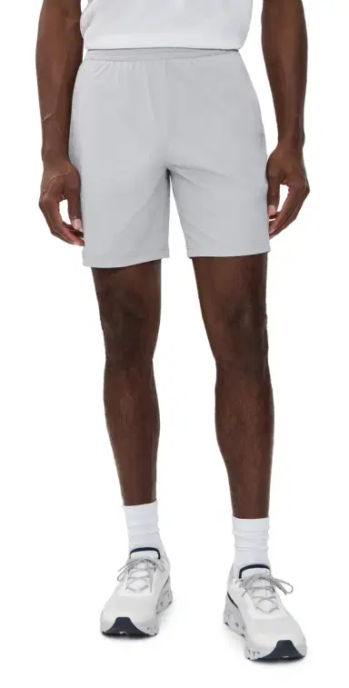 Redvanly Byron Tennis Shorts 7 Glacier Grey | Thumbnail 1 Redvanly Byron Tennis Shorts 7 Glacier Grey | Thumbnail 1