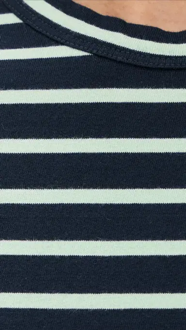 Madewell Knit T-Shirt Mini Dress Dark Navy tripe | Thumbnail 6 Madewell Knit T-Shirt Mini Dress Dark Navy tripe | Thumbnail 6