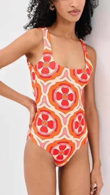 Eywasouls Malibu Aurora One Piece Pink Retro Radiance | Thumbnail 2 Eywasouls Malibu Aurora One Piece Pink Retro Radiance | Thumbnail 2
