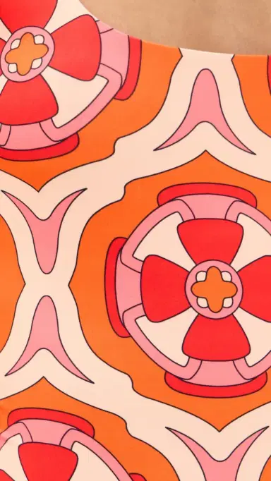 Eywasouls Malibu Aurora One Piece Pink Retro Radiance | Thumbnail 6 Eywasouls Malibu Aurora One Piece Pink Retro Radiance | Thumbnail 6