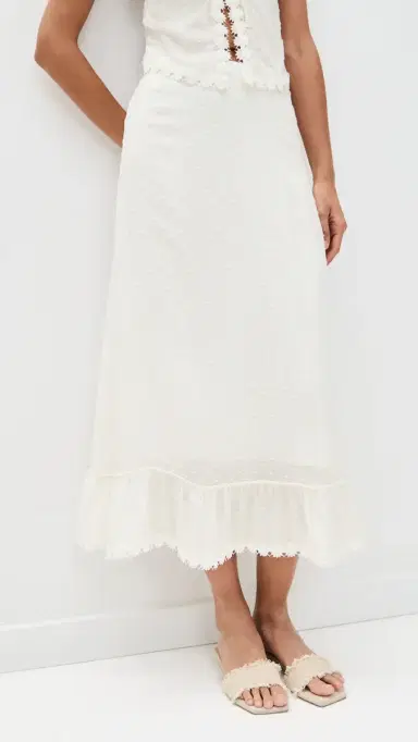 Peixoto Lola Skirt White otus | Thumbnail 2 Peixoto Lola Skirt White otus | Thumbnail 2