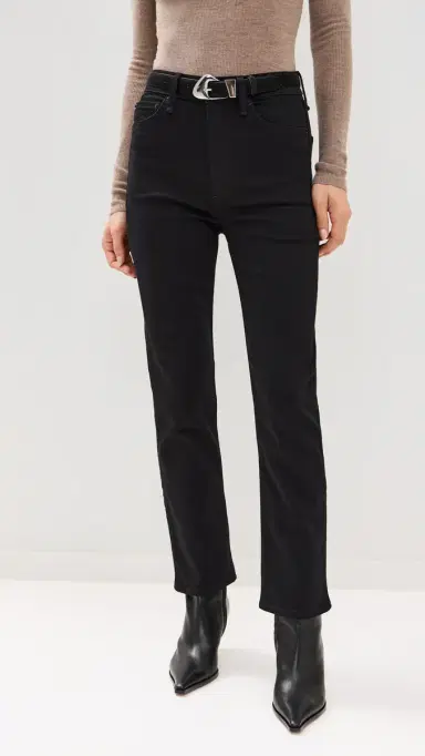 rag & bone Flexi Wren High Rise Ankle Slim Jeans Black 29 | Thumbnail 2 rag & bone Flexi Wren High Rise Ankle Slim Jeans Black 29 | Thumbnail 2