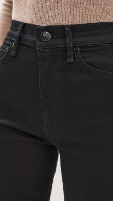 rag & bone Flexi Wren High Rise Ankle Slim Jeans Black 29 | Thumbnail 6 rag & bone Flexi Wren High Rise Ankle Slim Jeans Black 29 | Thumbnail 6