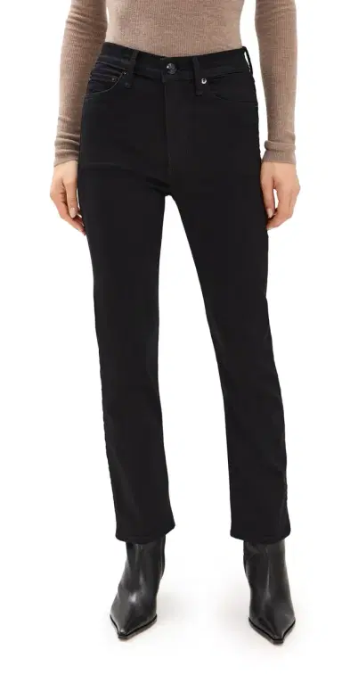 rag & bone Flexi Wren High Rise Ankle Slim Jeans Black 29 | Thumbnail 1 rag & bone Flexi Wren High Rise Ankle Slim Jeans Black 29 | Thumbnail 1