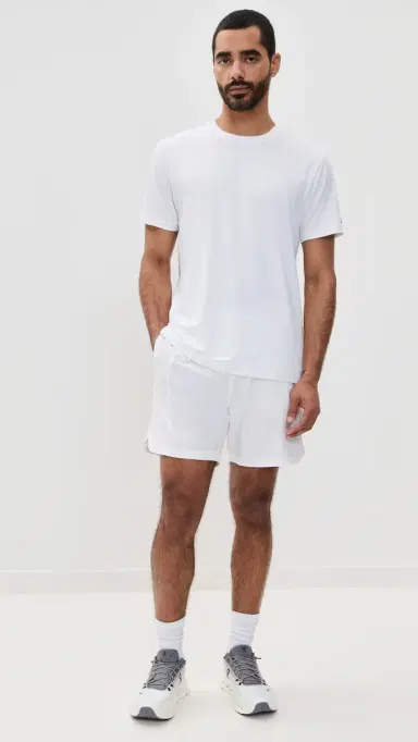 Rhone Lined Backspin Shorts 7 White | Thumbnail 5 Rhone Lined Backspin Shorts 7 White | Thumbnail 5