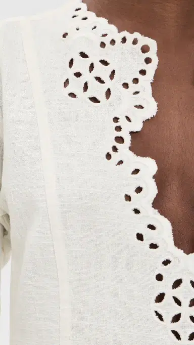 ISABEL MARANT ÉTOILE Tianny Dress White 38 | Thumbnail 6 ISABEL MARANT ÉTOILE Tianny Dress White 38 | Thumbnail 6