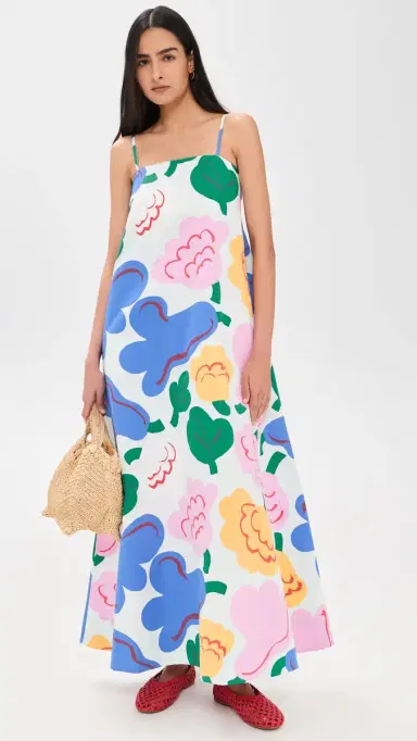 Marimekko Huvittaa Kukasta Kukkaan Dress Multi Flower 40 | Thumbnail 5 Marimekko Huvittaa Kukasta Kukkaan Dress Multi Flower 40 | Thumbnail 5