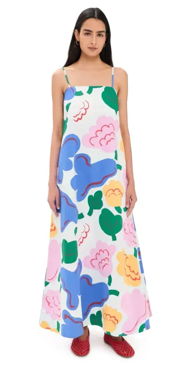 Marimekko Huvittaa Kukasta Kukkaan Dress Multi Flower 40 | Thumbnail 1 Marimekko Huvittaa Kukasta Kukkaan Dress Multi Flower 40 | Thumbnail 1