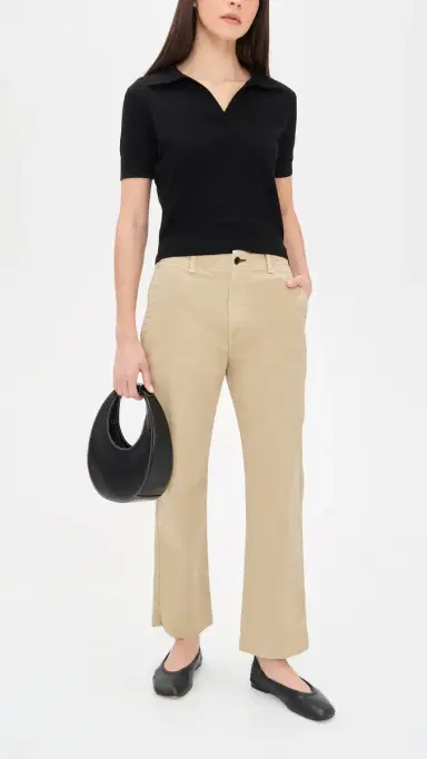 Askk NY Twill Pants Khaki | Thumbnail 5 Askk NY Twill Pants Khaki | Thumbnail 5