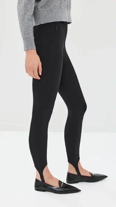 Tibi Compact Ultra Stretch Knit Stirrup Leggings | Thumbnail 4 Tibi Compact Ultra Stretch Knit Stirrup Leggings | Thumbnail 4