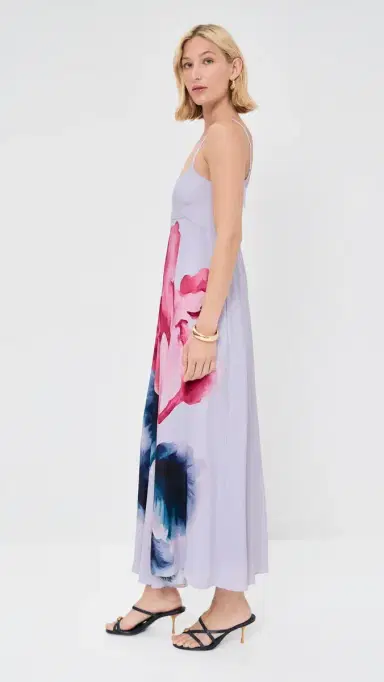 Azeeza Rachel Midi Dress ily Floral | Thumbnail 4 Azeeza Rachel Midi Dress ily Floral | Thumbnail 4