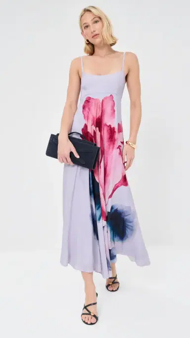 Azeeza Rachel Midi Dress ily Floral | Thumbnail 5 Azeeza Rachel Midi Dress ily Floral | Thumbnail 5