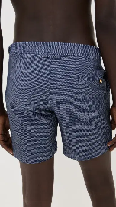 Orlebar Brown Bulldog X Jacquard Swim Shorts 6 Honeycomb | Thumbnail 3 Orlebar Brown Bulldog X Jacquard Swim Shorts 6 Honeycomb | Thumbnail 3