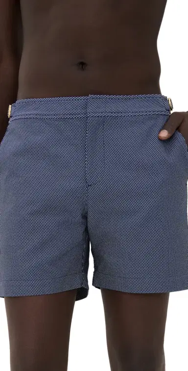 Orlebar Brown Bulldog X Jacquard Swim Shorts 6 Honeycomb | Thumbnail 1 Orlebar Brown Bulldog X Jacquard Swim Shorts 6 Honeycomb | Thumbnail 1