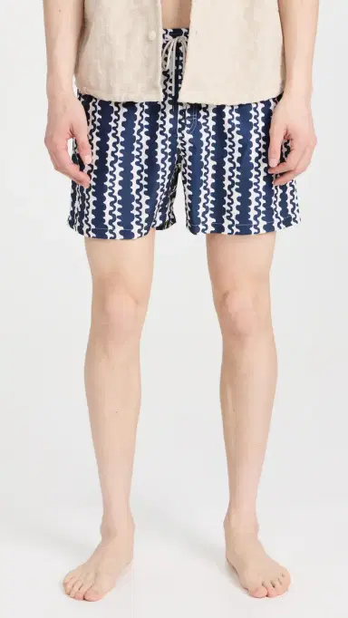 OAS Blue cribble wim Shorts 5 Blue | Thumbnail 2 OAS Blue cribble wim Shorts 5 Blue | Thumbnail 2