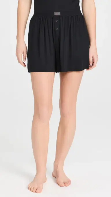 Lunya oft Modal Rib Tee Shorts et Immersed Black | Thumbnail 5 Lunya oft Modal Rib Tee Shorts et Immersed Black | Thumbnail 5
