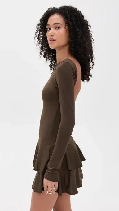 NIA Sienna Dress Espresso | Thumbnail 4 NIA Sienna Dress Espresso | Thumbnail 4