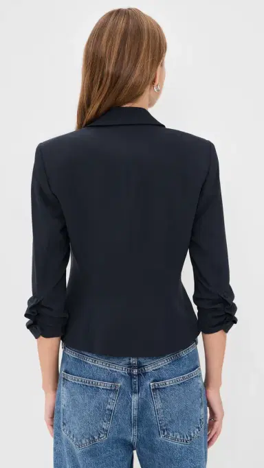 Cinq à Sept Le Petit Khloe Blazer Navy 2 | Thumbnail 3 Cinq à Sept Le Petit Khloe Blazer Navy 2 | Thumbnail 3