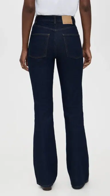 Aligne Straight Flare Jeans Indigo 27 | Thumbnail 3 Aligne Straight Flare Jeans Indigo 27 | Thumbnail 3
