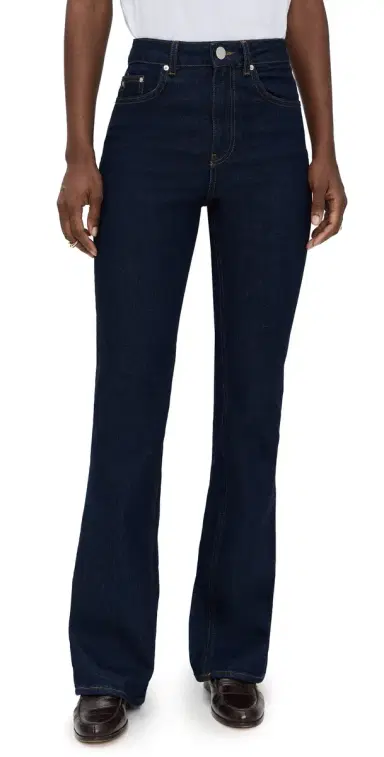 Aligne Straight Flare Jeans Indigo 27 | Thumbnail 1 Aligne Straight Flare Jeans Indigo 27 | Thumbnail 1