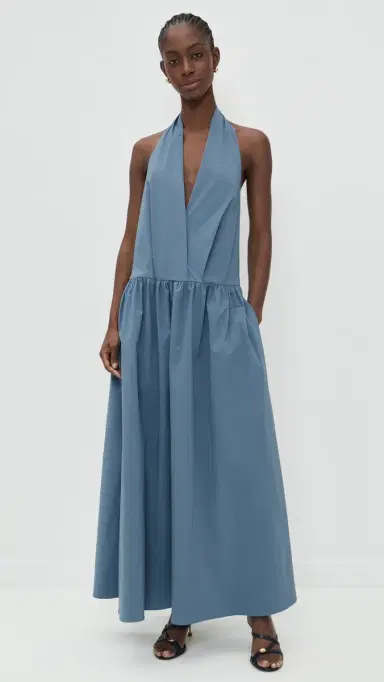 Bec + Bridge Dante Maxi Dress Steel Blue | Thumbnail 2 Bec + Bridge Dante Maxi Dress Steel Blue | Thumbnail 2