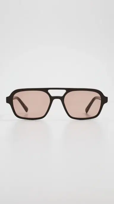 Luv Lou The Dusty Sunglasses Dark Chocolate One Size | Thumbnail 2 Luv Lou The Dusty Sunglasses Dark Chocolate One Size | Thumbnail 2