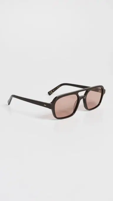 Luv Lou The Dusty Sunglasses Dark Chocolate One Size | Thumbnail 4 Luv Lou The Dusty Sunglasses Dark Chocolate One Size | Thumbnail 4