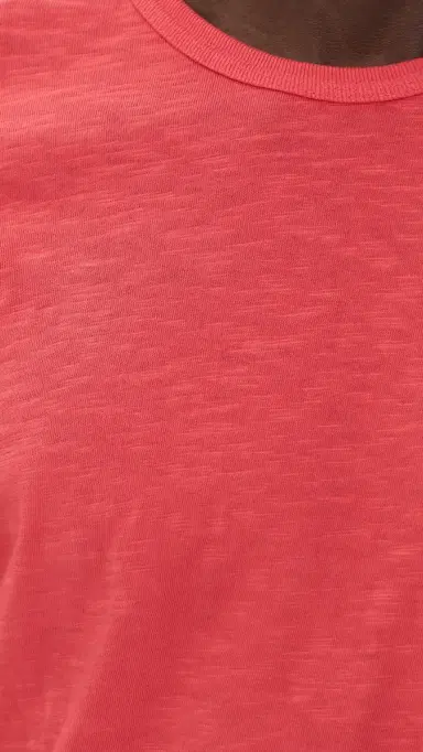 Alex Mill tandard T-Shirt In lub Cotton Fire Red | Thumbnail 6 Alex Mill tandard T-Shirt In lub Cotton Fire Red | Thumbnail 6