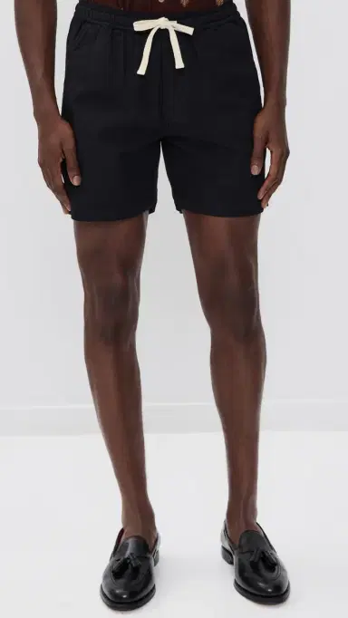 McTavish Linen Shorts 5.5 Black 30 | Thumbnail 2 McTavish Linen Shorts 5.5 Black 30 | Thumbnail 2