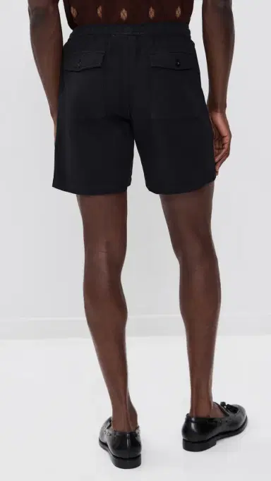 McTavish Linen Shorts 5.5 Black 30 | Thumbnail 3 McTavish Linen Shorts 5.5 Black 30 | Thumbnail 3