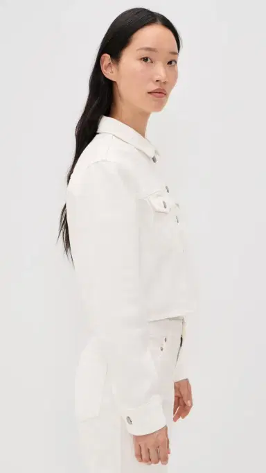 A.L.C. A.L.C. The 713 Denim Jacket White | Thumbnail 4 A.L.C. A.L.C. The 713 Denim Jacket White | Thumbnail 4