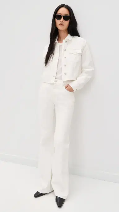A.L.C. A.L.C. The 713 Denim Jacket White | Thumbnail 5 A.L.C. A.L.C. The 713 Denim Jacket White | Thumbnail 5