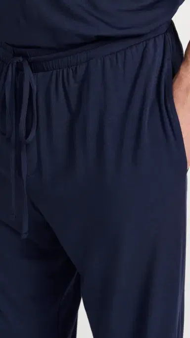 Eberjey Henry Modal Short Sleeve & Pant PJ et True Navy | Thumbnail 6 Eberjey Henry Modal Short Sleeve & Pant PJ et True Navy | Thumbnail 6