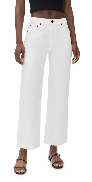 Askk NY Crop Wide Leg Twill Pants | Thumbnail 1 Askk NY Crop Wide Leg Twill Pants | Thumbnail 1