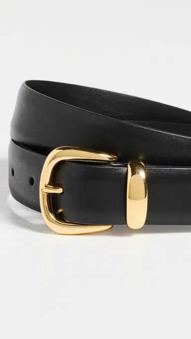 Anderson's Narrow Semi Formal Calf Leather Belt Black 80 | Thumbnail 5 Anderson's Narrow Semi Formal Calf Leather Belt Black 80 | Thumbnail 5