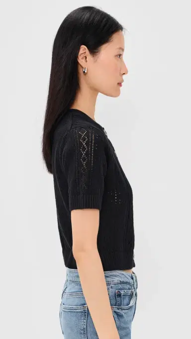 Alex Mill Elle Cardigan Black M | Thumbnail 4 Alex Mill Elle Cardigan Black M | Thumbnail 4